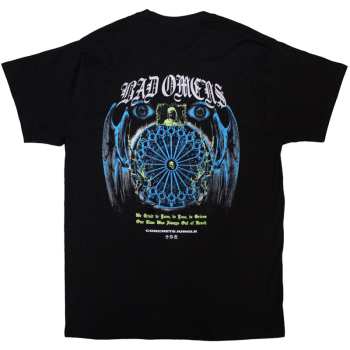 Merch Bad Omens: Bad Omens Unisex T-shirt: Gothic (back Print) (black) (small) S