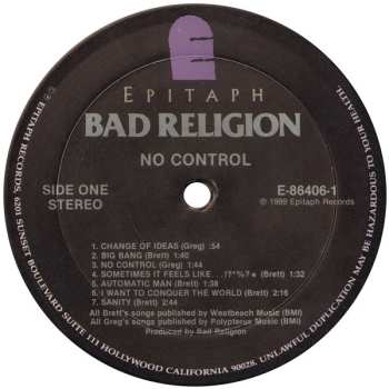 LP Bad Religion: No Control