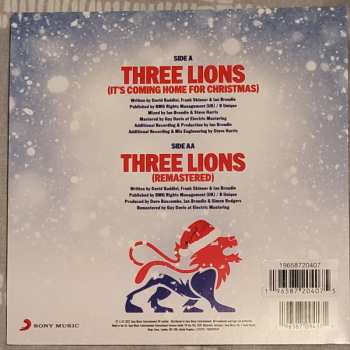 SP Lightning Seeds: Three Lions (It's Coming Home For Christmas) / Three Lions CLR | LTD