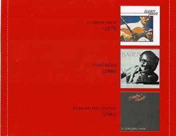 CD Baden Powell: De Baden Para Vinícius