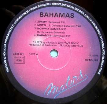 LP Bahamas: Le Voyageur Immobile