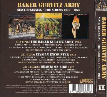 3CD/Doos Baker Gurvitz Army: Since Beginning (The Albums 1974-1976)