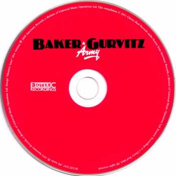 CD Baker Gurvitz Army: The Baker Gurvitz Army