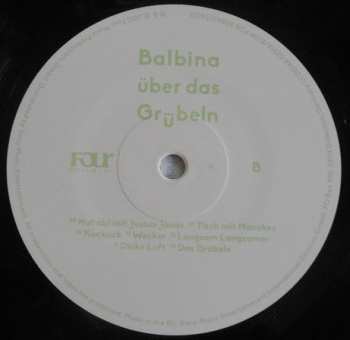 LP Balbina: Balbina Über Das Grübeln