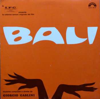 LP Giorgio Gaslini: Bali (Colonna Sonora Originale Del Film) CLR | LTD