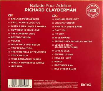 2CD Richard Clayderman: Ballade Pour Adeline