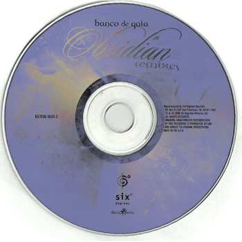 CD Banco De Gaia: Obsidian (Remixes) DIGI