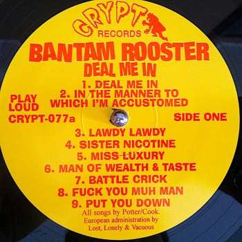 LP Bantam Rooster: Deal Me In