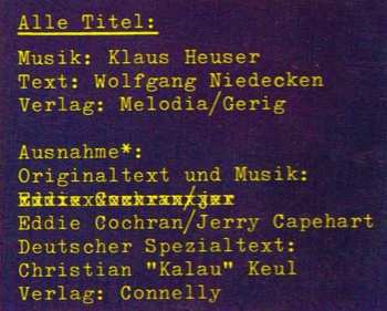 LP BAP: Für Usszeschnigge!