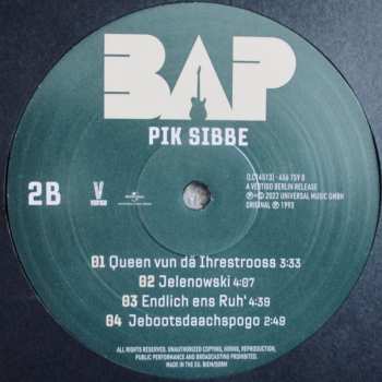 2LP BAP: Pik Sibbe