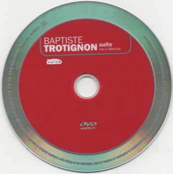 CD/DVD Baptiste Trotignon: For A While