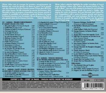 3CD Barbara: Barbara (1955 - 1961) Interprète Brassens, Brel, Moustaki, Barbara...