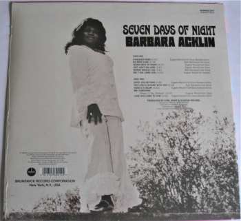 LP Barbara Acklin: Seven Days Of Night