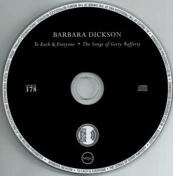 CD Barbara Dickson: To Each & Everyone: The Songs Of Gerry Rafferty