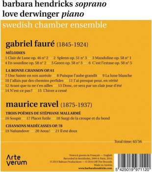 CD Maurice Ravel: Gabriel Fauré / Maurice Ravel