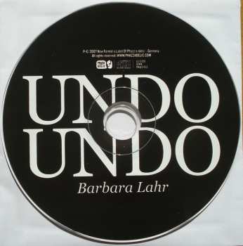 CD Barbara Lahr: Undo Undo
