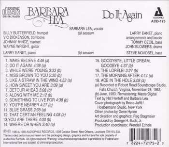 CD Barbara Lea: Do It Again