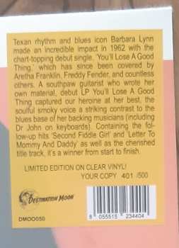 LP Barbara Lynn: You'll Lose A Good Thing CLR | LTD | NUM