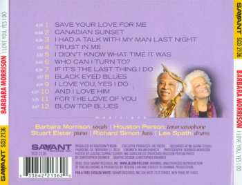 CD Houston Person: I Love You, Yes I Do   