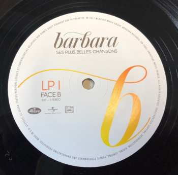 2LP Barbara: Ses Plus Belles Chansons