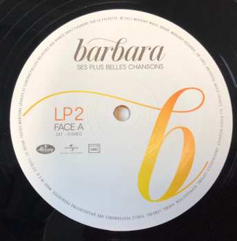 2LP Barbara: Ses Plus Belles Chansons