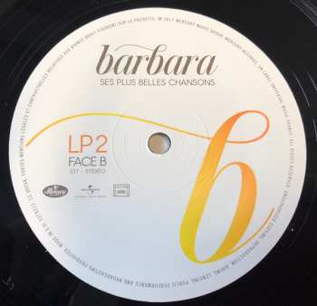 2LP Barbara: Ses Plus Belles Chansons