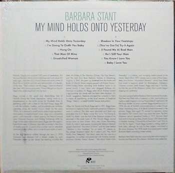 LP Barbara Stant: My Mind Holds Onto Yesterday CLR