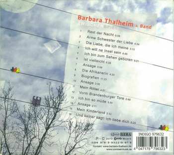 CD Barbara Thalheim & Band: Zwischenspiel