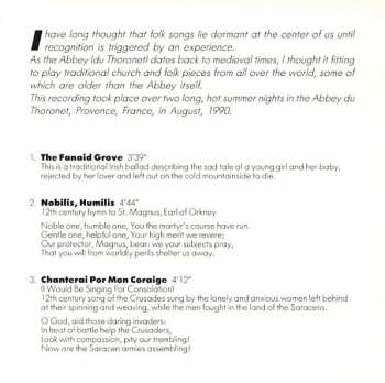 CD Barbara Thompson: Songs From The Center Of The Earth
