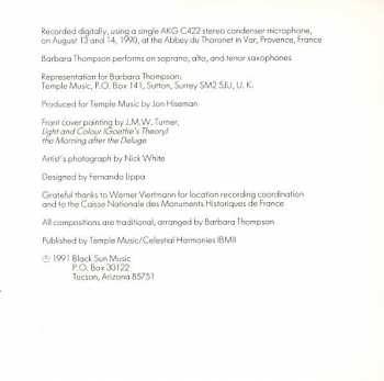 CD Barbara Thompson: Songs From The Center Of The Earth