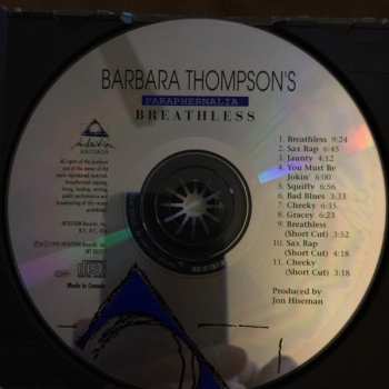 CD Barbara Thompson's Paraphernalia: Breathless