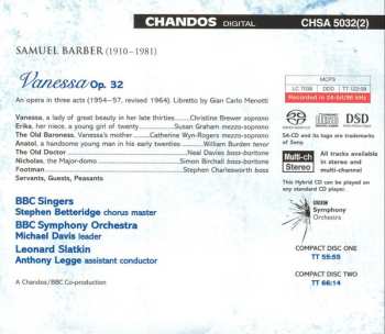2SACD Leonard Slatkin: Vanessa