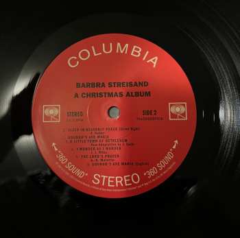 LP Barbra Streisand: A Christmas Album