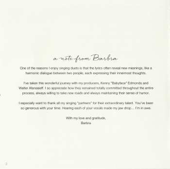 CD Barbra Streisand: Partners