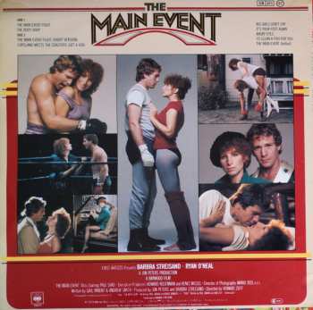LP Barbra Streisand:  The Main Event (A Glove Story) (Music From The Original Motion Picture Soundtrack)