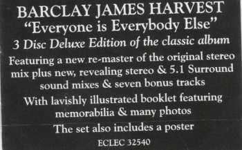 2CD/DVD Barclay James Harvest: Everyone Is Everybody Else DLX | DIGI