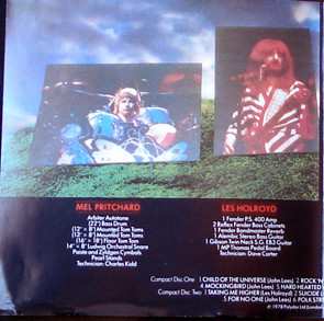 2LP Barclay James Harvest: Live Tapes
