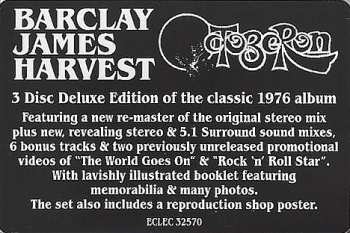 2CD/DVD Barclay James Harvest: Octoberon DLX | DIGI