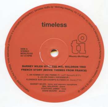 2LP Barney Wilen: French Story – Movie Themes From France CLR | LTD | NUM