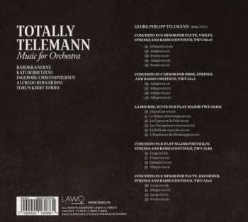 SACD Alfredo Bernardini: Totally Telemann: Music For Orchestra