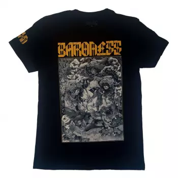 T-shirt Gold & Grey Date Back 