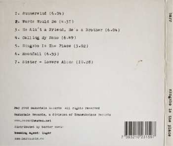 CD Barr: Skogsbo Is The Place