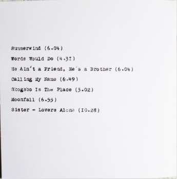 CD Barr: Skogsbo Is The Place