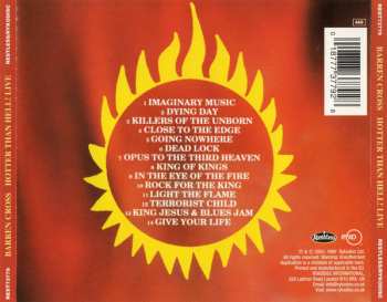 CD Barren Cross: Hotter Than Hell! Live