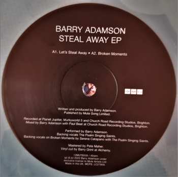 LP Barry Adamson: Steal Away EP LTD | CLR