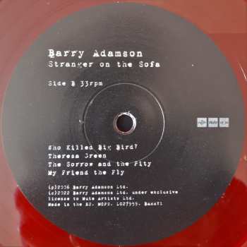 2LP Barry Adamson: Stranger On The Sofa LTD