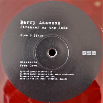 2LP Barry Adamson: Stranger On The Sofa LTD