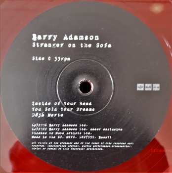 2LP Barry Adamson: Stranger On The Sofa LTD