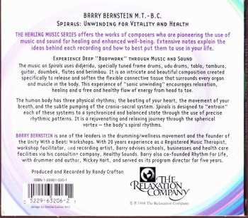 CD Barry Bernstein: Spirals: Unwinding For Vitality And Health