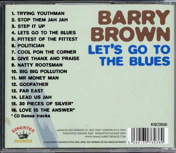 CD Barry Brown: Let's Go To The Blues